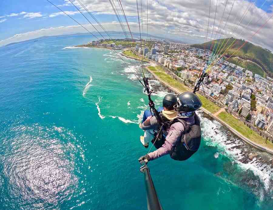 Paragliding, Lion's Head